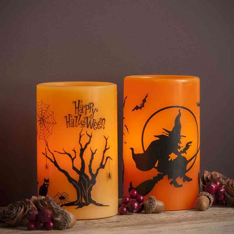 decoracion de Halloween TheContemporaryHome velas