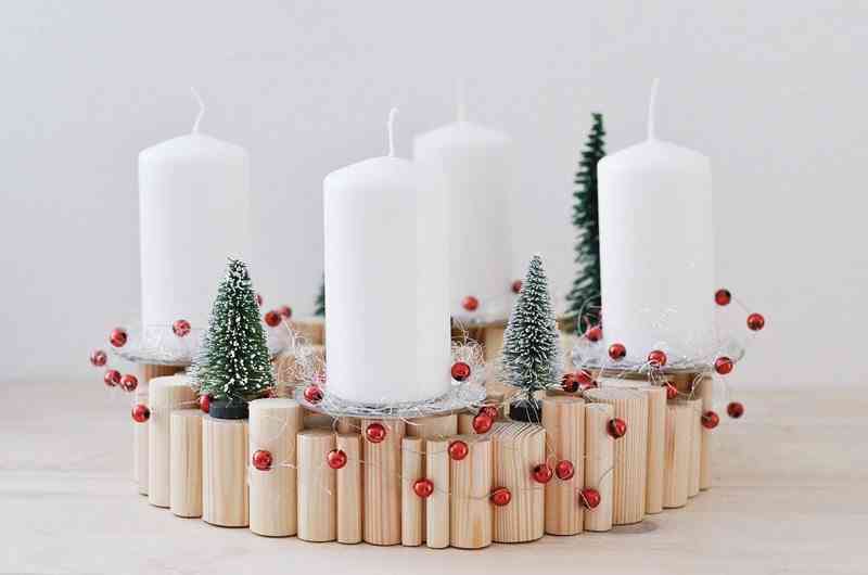 Ideas para la decoración con velas de navidad
