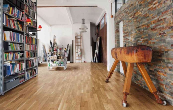 decorar un estudio de pintor