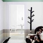 Líneas horizontales en tonos terrenales