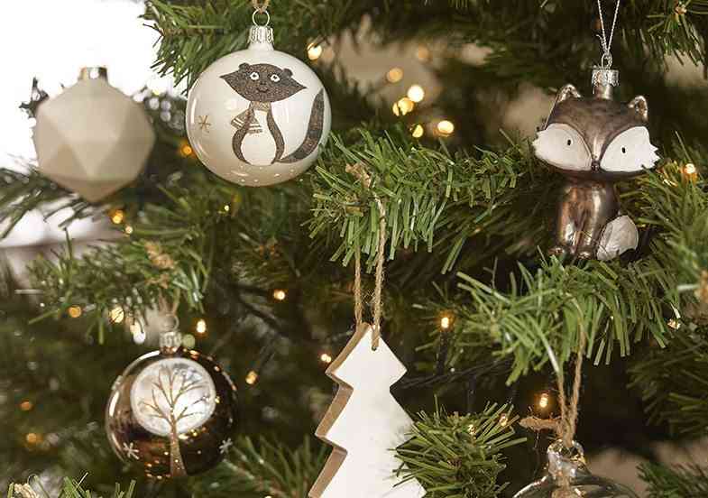 tendencias de decoración navideña maisons animales