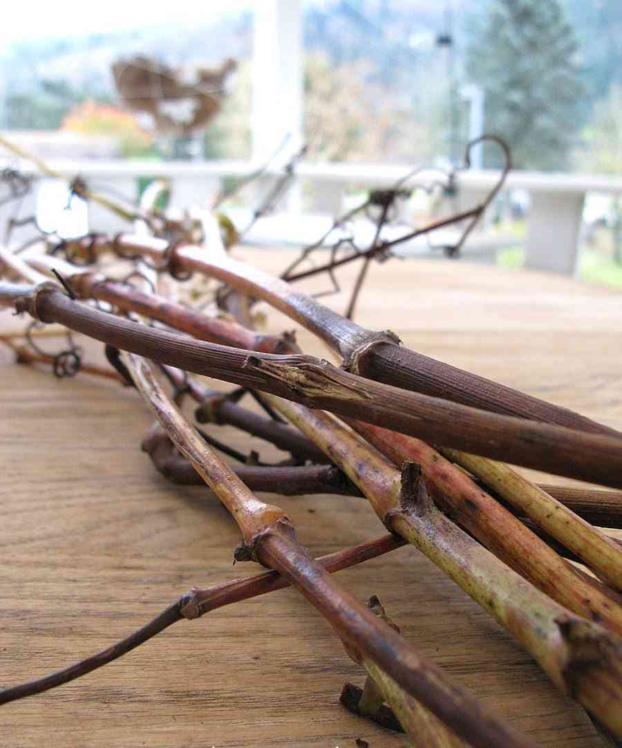 DIY: una lámpara de araña decorada con ramas 5 lámpara de araña ramas