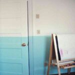 Zócalo perimetral azul celeste