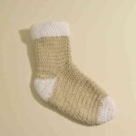 calcetines de Navidad a ganchillo