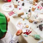 Decorar la mesa infantil en Navidad planta
