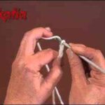 Haciendo adornos con lana