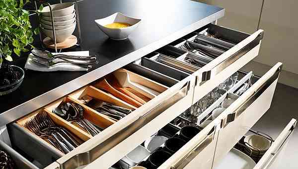 amueblar la cocina ikea organizador cajon