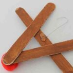 manualidades y adornos de Navidad poner gancho reno