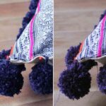 originales cojines con pompones cerrar cojin