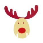 patrones de Navidad reno