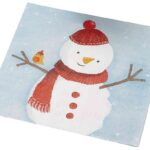 patrones de Navidad snowman