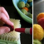 tutoriales de Navidad hacer guirnalda