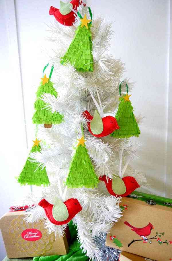 tutoriales de Navidad pinata decorar el arbol 3