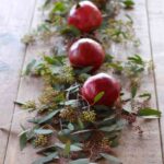 decorar la mesa granadas