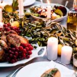 decorar la mesa platos y velas