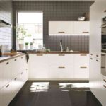distribucion de la cocina ikea blanca