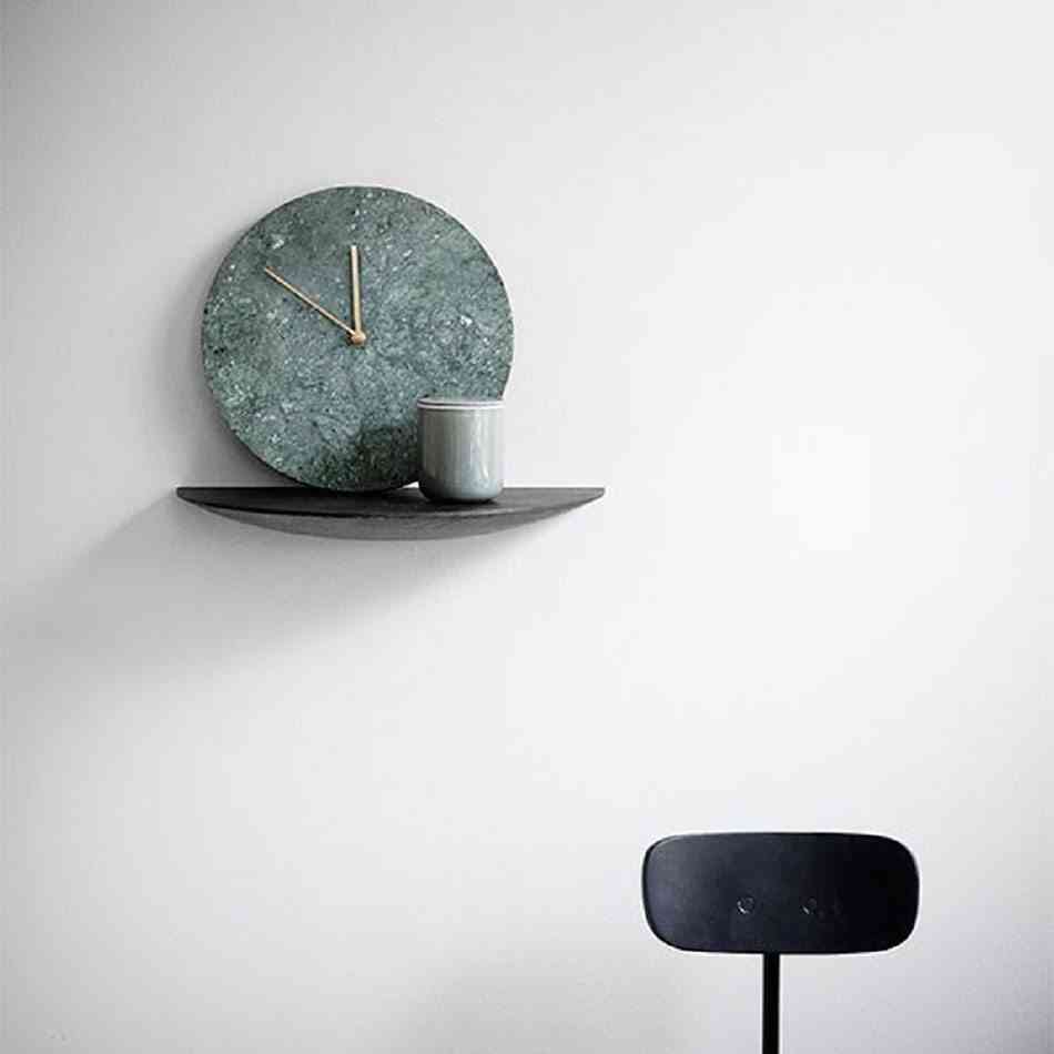 relojes de pared modernos marmol verde