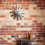 Karlsson Multiple Time black 3 relojes-de-pared-modernos-metal-estrella-1