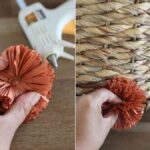 adornar la casa con pompones pegar