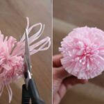 adornar la casa con pompones recortar