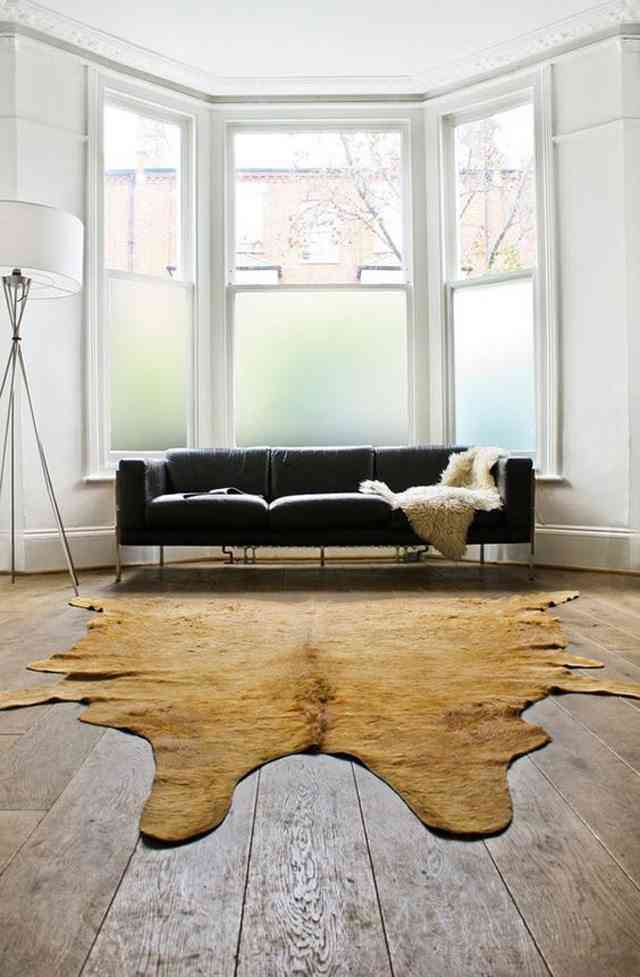 alfombras de piel de vaca honestly sofa negro