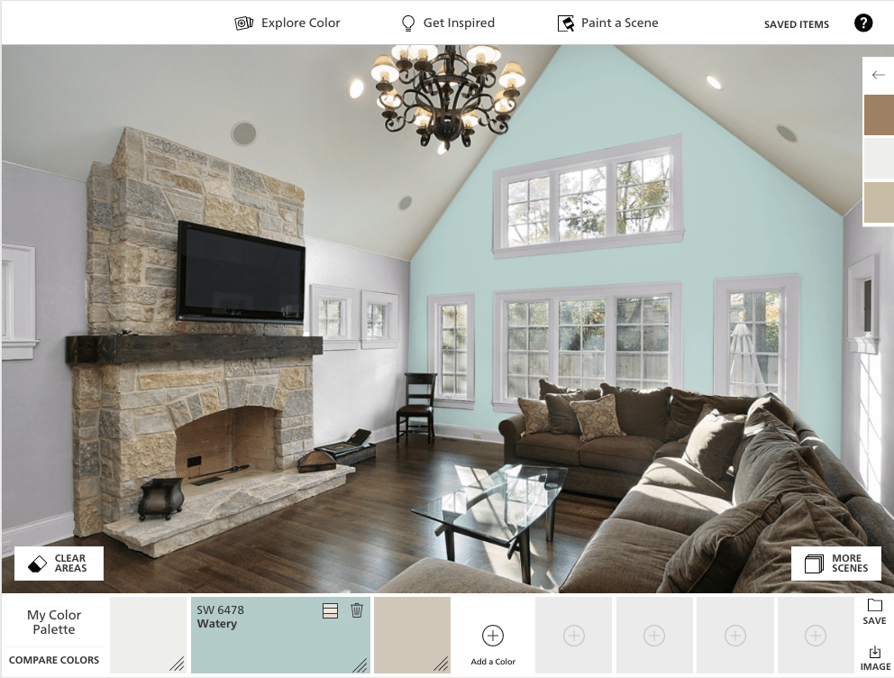 colorsnap virtualize para pintar tus habitaciones y espacios