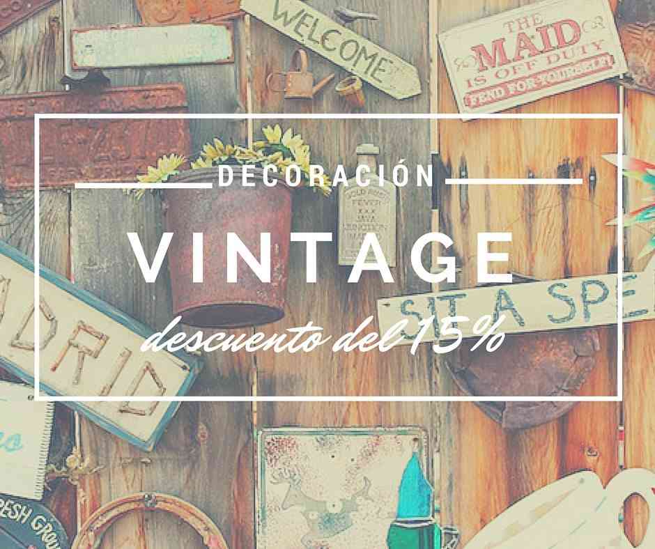 complementos vintage de decoración