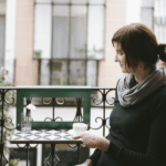 mesita para la terraza