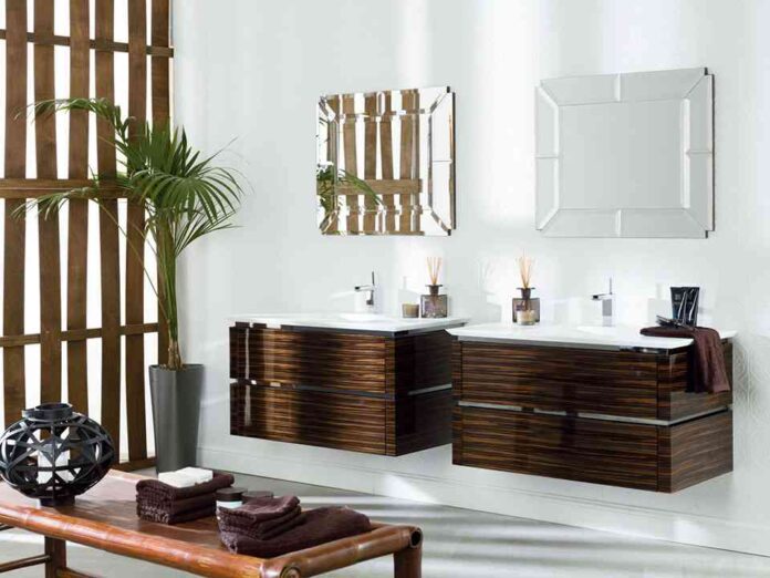 mueble para el cuarto de bano porcelanosa doble
