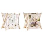 Revisteros con diseños de mariposas y bicicleta