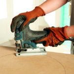 zona de juegos paso 5. cortar madera redonda