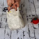 embolsar cesta tela 4