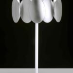 lampara obolo nickel gris plata