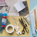 pared con estarcido materiales