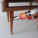 reciclar una mesilla de noche encolar