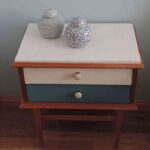 reciclar una mesilla de noche primer plano