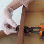 reciclar una mesilla de noche tiradores