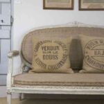 tela de arpillera para decorar la figurina