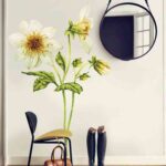 vinilos florales my vinilo recibidor