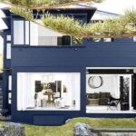 casa en blanco y negro fachada