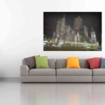 cuadro de aluminio – Gante de noche 2 – CU04