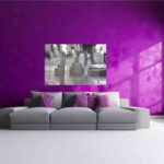 cuadro de aluminio Madrid 2- CU05