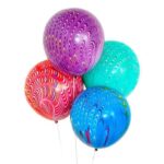 decoracion de fiestas de verano globos candel an cake