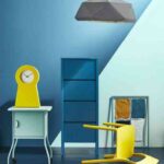 decoracion en amarillo ikea azul y amarillo