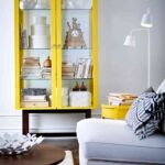 decoracion en amarillo ikea muebles