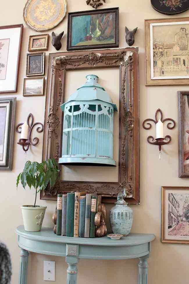 Cómo decorar un recibidor boho deco chic