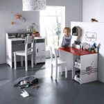 zona de estudio para ninos vertbaudet gris