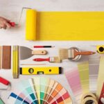 Painting and decorating DIY banner