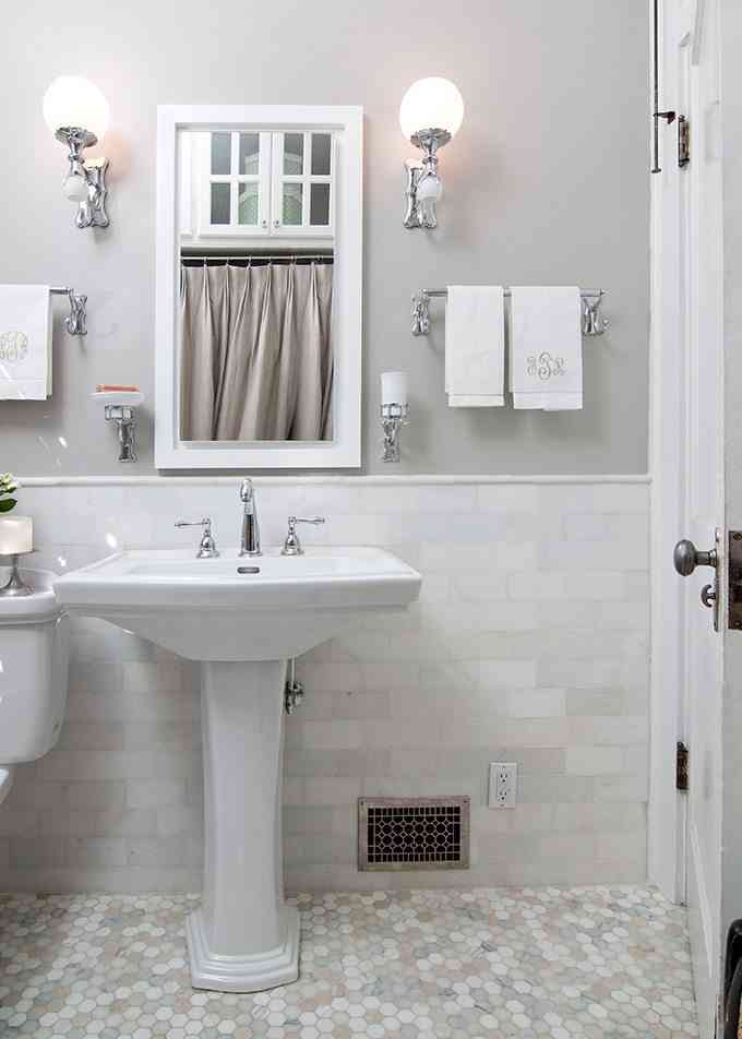 10 ideas para decorar un baño vintage con mucho estilo