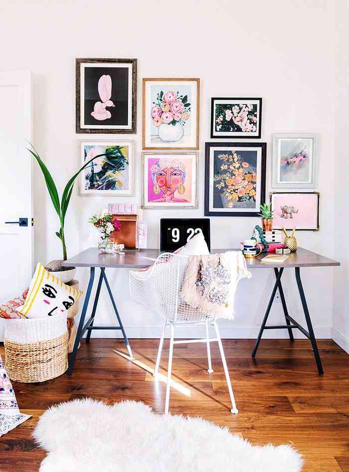 Decora sin agujeros: 7 ideas creativas para colgar cuadros sin